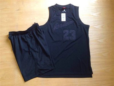 Maillot De Basket Chicago Bulls Michael Jordan 23 Commemorative Slip Belt Insurance Short et Noir Survetement